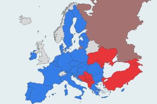 Kolem Ruska se to vybarvuje. Zájemců o vstup do EU přibývá - Novinky